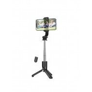 Hoco K17 Selfie Stick Τρίποδο με Bluetooth – Μαύρο