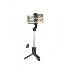 Hoco K17 Selfie Stick Τρίποδο με Bluetooth – Μαύρο