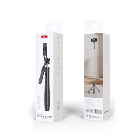 XO Selfie Stick Bluetooth Tripod 180cm SS15 – Μαύρο