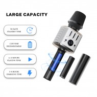 Yesido KRI0 Ασύρματο Μικρόφωνο Bluetooth Καραόκε – Μαύρο