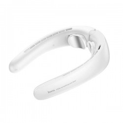 Hoco HX23 Ανεμιστήρας Λαιμού USB με Ψεκασμό Νερού - Λευκός
