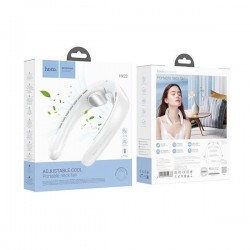 Hoco HX23 Ανεμιστήρας Λαιμού USB με Ψεκασμό Νερού - Λευκός