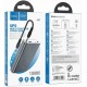UPS Multi-Function Power Bank 10000mAh της Hoco - Γκρι Μεταλλικό UPS Multi-Function Power Bank 10000mAh της Hoco - Γκρι Μεταλλικό