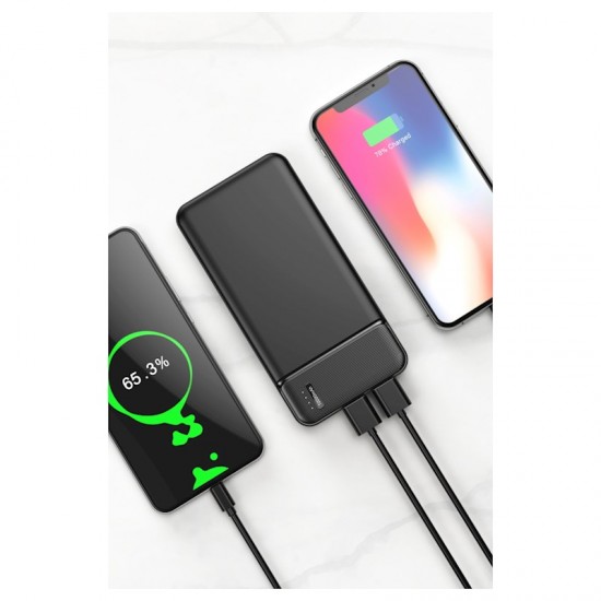 Power Bank Maxlife MXPB-01 10000mAh – Μαύρο Power Bank Maxlife MXPB-01 10000mAh – Μαύρο