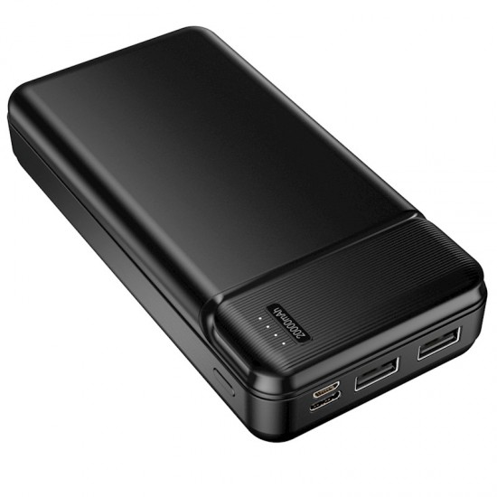 Power Bank Maxlife MXPB-02 PD QC 20W 20000mAh – Μαύρο Power Bank Maxlife MXPB-02 PD QC 20W 20000mAh – Μαύρο