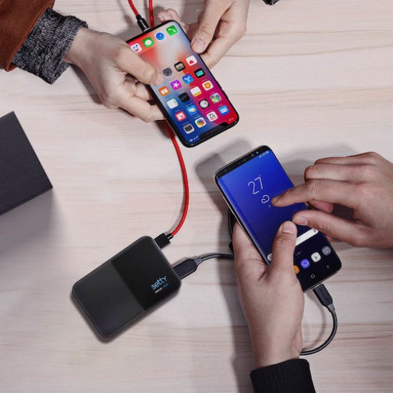 Setty Power Adapter Battery 5000 mAh - Μαύρο Setty Power Adapter Battery 5000 mAh - Μαύρο
