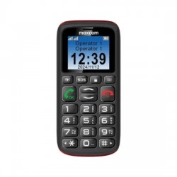 Maxcom MM428 L Dual SIM 1.8″ Κινητό με Μεγάλα Πλήκτρα & Πλήκτρο Έκτακτης Ανάγκης – Μαύρο