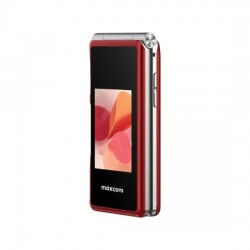 Maxcom MM835 4G (Dual Sim) 3,5"+3,24" με Κάμερα, Φακό, Ραδιόφωνο και Πλήκτρο Έκτακτης Ανάγκης – Κόκκινο