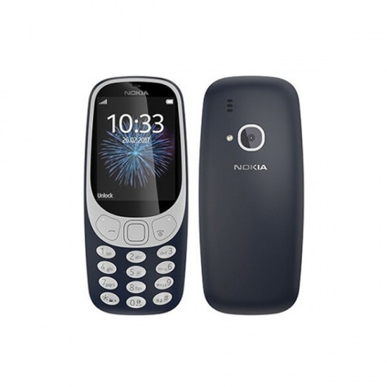 Κινητό Τηλέφωνο Nokia 3310 Dual SIM με Ελληνικό Μενού – Σκούρο Μπλε
