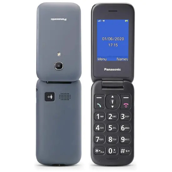 Κλασικό Κινητό Τηλέφωνο Panasonic KX-TU400EXG – Γκρι