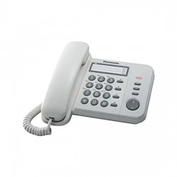 Σταθερό Ψηφιακό Τηλέφωνο Panasonic KX-TS520EX2W - Λευκό