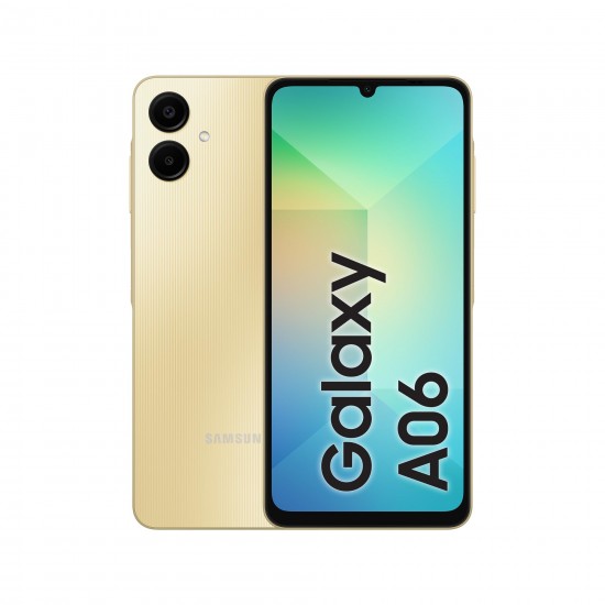 Samsung Galaxy A06 4GB Ram / 128GB Memory - χρυσό Samsung Galaxy A06 4GB Ram / 128GB Memory - χρυσό