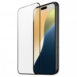 Tempered Glass Πλήρους Κάλυψης για iPhone 16 Plus