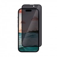 Προστατευτικό Οθόνης Privacy Full Glue Tempered Glass για iPhone 15 / 16