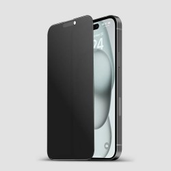 Προστατευτικό Οθόνης Privacy Full Glue Tempered Glass για iPhone 15 Plus / 16 Plus