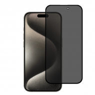 Προστατευτικό Οθόνης Privacy Full Glue Tempered Glass για iPhone 16 Pro