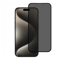 Προστατευτικό Οθόνης Privacy Full Glue Tempered Glass για iPhone 16 Pro