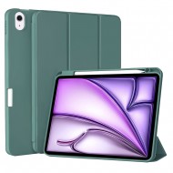 Techsuit Flex Trifold Θήκη με Pencil Holder για iPad Air 11 (2024 / 2025 / 2026) Πράσινη