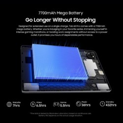 BLACKVIEW Tablet Octa-Core 4G LTE 10.1″ 8GB+128GB TAB60 Pro Set Android 14 – Γκρι