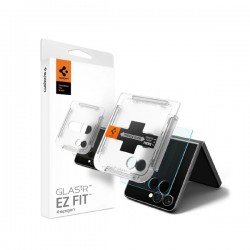 Spigen Glas.tR EZ-FIT HD (AGL09586) Προστατευτικό Οθόνης για Samsung Galaxy Z Flip7 / Z Flip8 – Clear