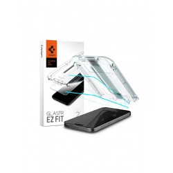 iPhone 15 Pro Max Spigen - Glas.tR EZ-FIT (2 Τεμάχια) - Διάφανο