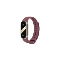 Λουράκι σιλικόνης για Xiaomi Mi Band 8 Μπορντό