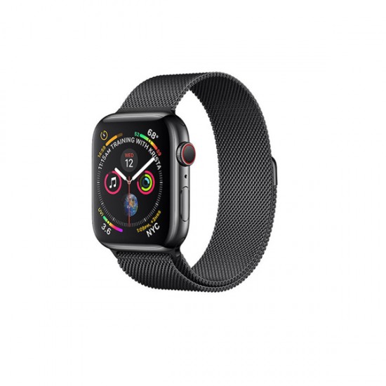 Tech-Protect Λουράκι Milanese Ανοξείδωτο Ατσάλι (Apple Watch 44/45/46mm/Ultra 49mm) – Μαύρο Tech-Protect Λουράκι Milanese Ανοξείδωτο Ατσάλι (Apple Watch 44/45/46mm/Ultra 49mm) – Μαύρο