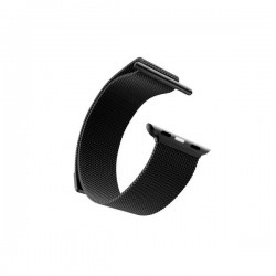 Tech-Protect Λουράκι Milanese Ανοξείδωτο Ατσάλι (Apple Watch 44/45/46mm/Ultra 49mm) – Μαύρο