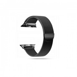 Tech-Protect Λουράκι Milanese Ανοξείδωτο Ατσάλι (Apple Watch 44/45/46mm/Ultra 49mm) – Μαύρο