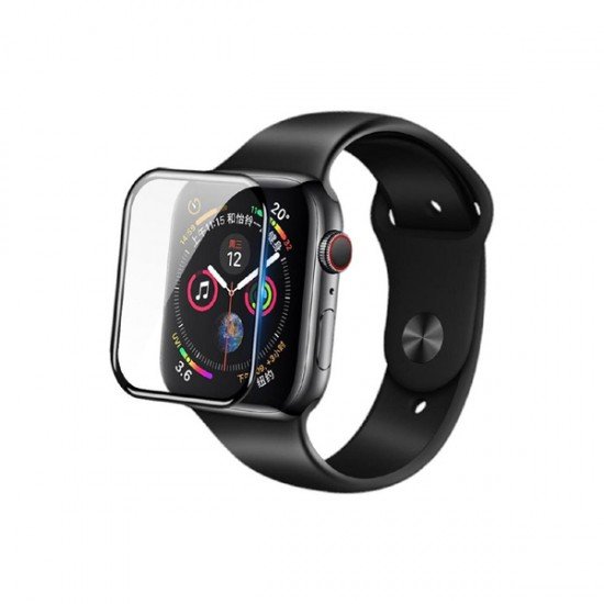 Blueo High Molecule Προστατευτικό Οθόνης με Dust Removal Locator για Apple Watch Series 10 46mm / Series 11 46mm – Black