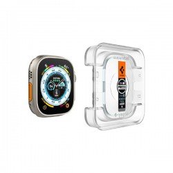 Spigen (2 Pack) Glas.tR EZ Fit (AGL05556) Προστατευτικό Οθόνης για Apple Watch Ultra / Ultra 2 / Ultra 3 – Clear