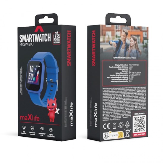 Παιδικό Smartwatch Maxlife MXSW-200 – Μπλε Παιδικό Smartwatch Maxlife MXSW-200 – Μπλε