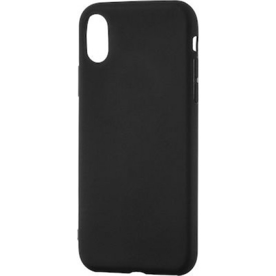 Θήκη Σιλικόνης για iPHONE XS MAX Matte Σιλικόνη - Μαύρο Θήκη Σιλικόνης για iPHONE XS MAX Matte Σιλικόνη - Μαύρο