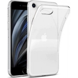 Θήκη Σιλικόνης για IPHONE 8 MATTE Σιλικόνης - Διάφανο