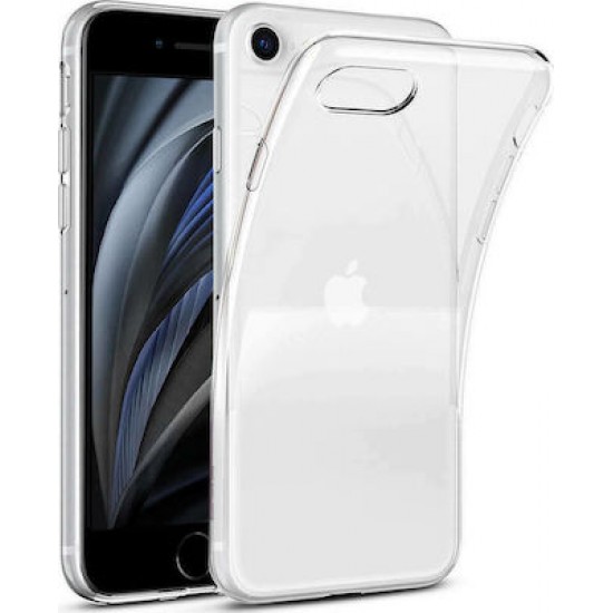 Θήκη Σιλικόνης για IPHONE 8 MATTE Σιλικόνης - Διάφανο Θήκη Σιλικόνης για IPHONE 8 MATTE Σιλικόνης - Διάφανο