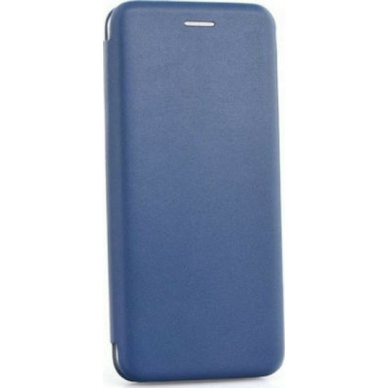 Θήκη Βιβλίο για Samsung Galaxy A10 Θήκη δερμάτινη με Stand - Navy Blue