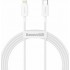 Baseus Superior USB-C to Lightning Cable 20W Λευκό 1.5m (CATLYS-B02)