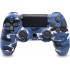 Doubleshock Ασύρματο Gamepad για PS4 Camouflage Blue 184204