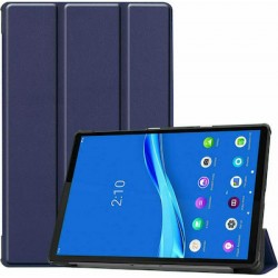 Trifold Flip Cover Δερματίνης Μπλε (Galaxy Tab A8)