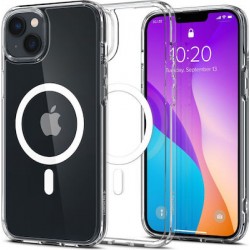 Spigen Ultra Hybrid Mag Safe Compatible Back Cover Πλαστικό / Σιλικόνης Ανθεκτική Λευκό-Διάφανο (iPhone 14 Plus)