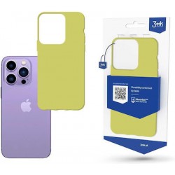 3MK Matt Back Cover Σιλικόνης Κίτρινο (iPhone 14 Pro Max)